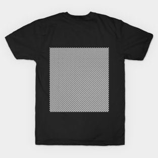 Small, black dots in flat rows T-Shirt